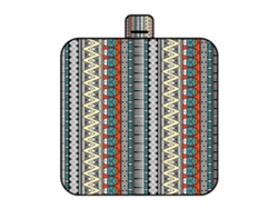 Manta de picnic bohemia impermeable de 200 x 200 cm