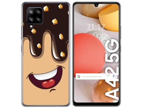Carcasa Samsung Galaxy A42 5G TUMUNDOSMARTPHONE Dibujos Multicolor