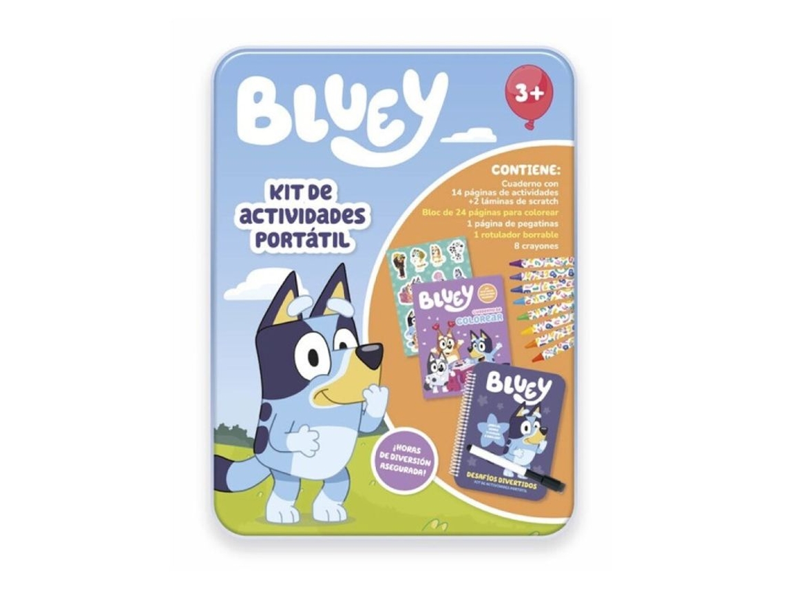 Kit de actividades portátil Bluey Ptlic12 Imagilandp25pn