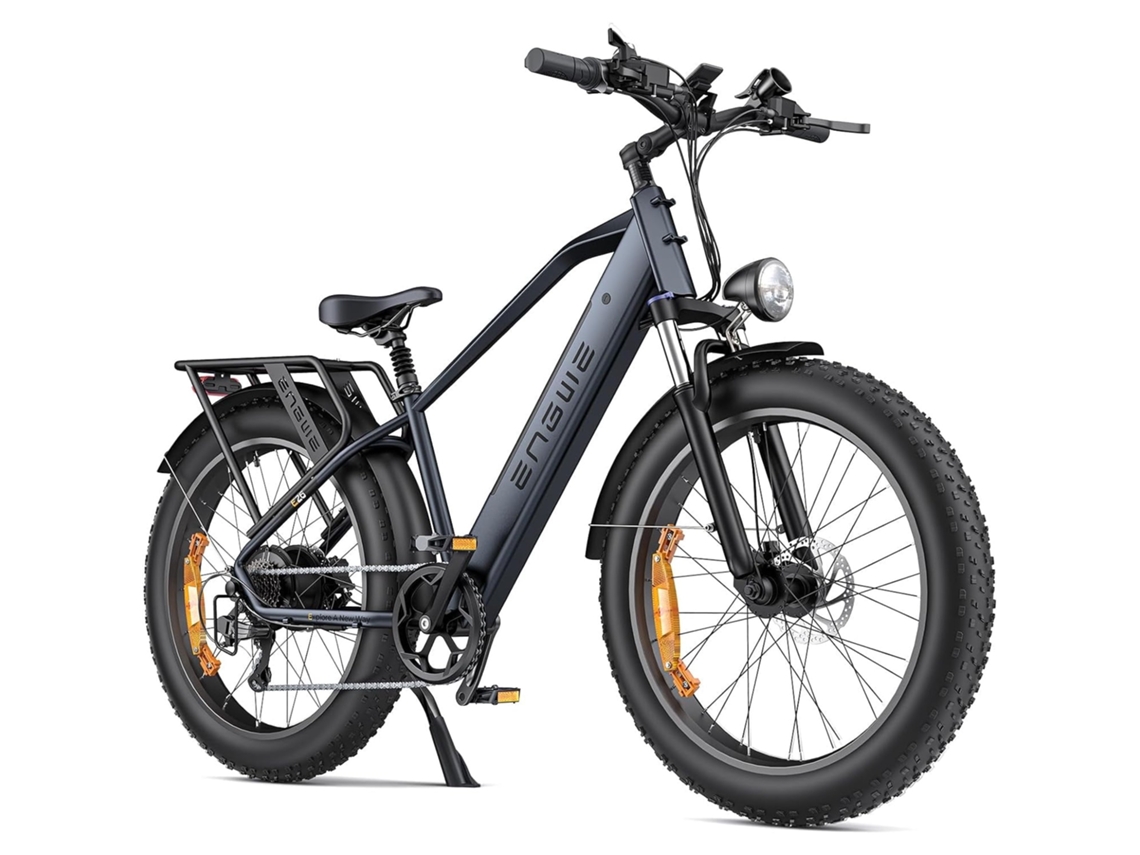 Bicicleta de montaña eléctrica Engwe E26 con doble suspensión, 250 W, 48 V, 16 Ah