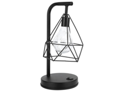 2026-lámpara De Mesa De Hierro Forjado Con Led, Luz Nocturna De Dormitorio, Decoración Para Bar, Regalo