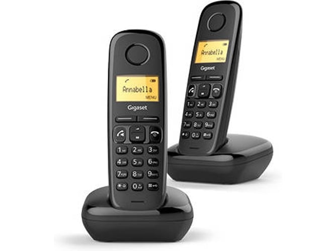 Teléfono fijo Sin Cable GIGASET A270 Duo