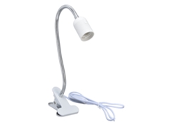 2026-soporte De Lámpara De Mesa Clip E27/e26 Regulable 360 Grados Material Duradero 100-240v Plug Ue
