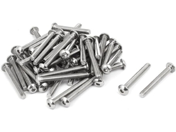 Tornillos De Cabeza Plana Hexagonal De Acero Inoxidable 304 M5x40mm