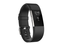 Pulsera de Actividad FITBIT Charge2 (Bluetooth - Hasta 5 días de autonomía - Resistente al agua - Plata)