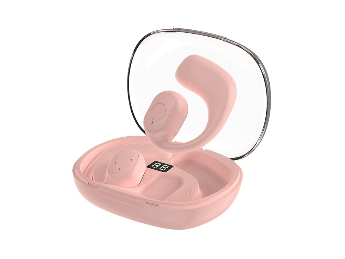 Auriculares Conducción Ósea Gusshious True Wireless Bluetooth Rosa