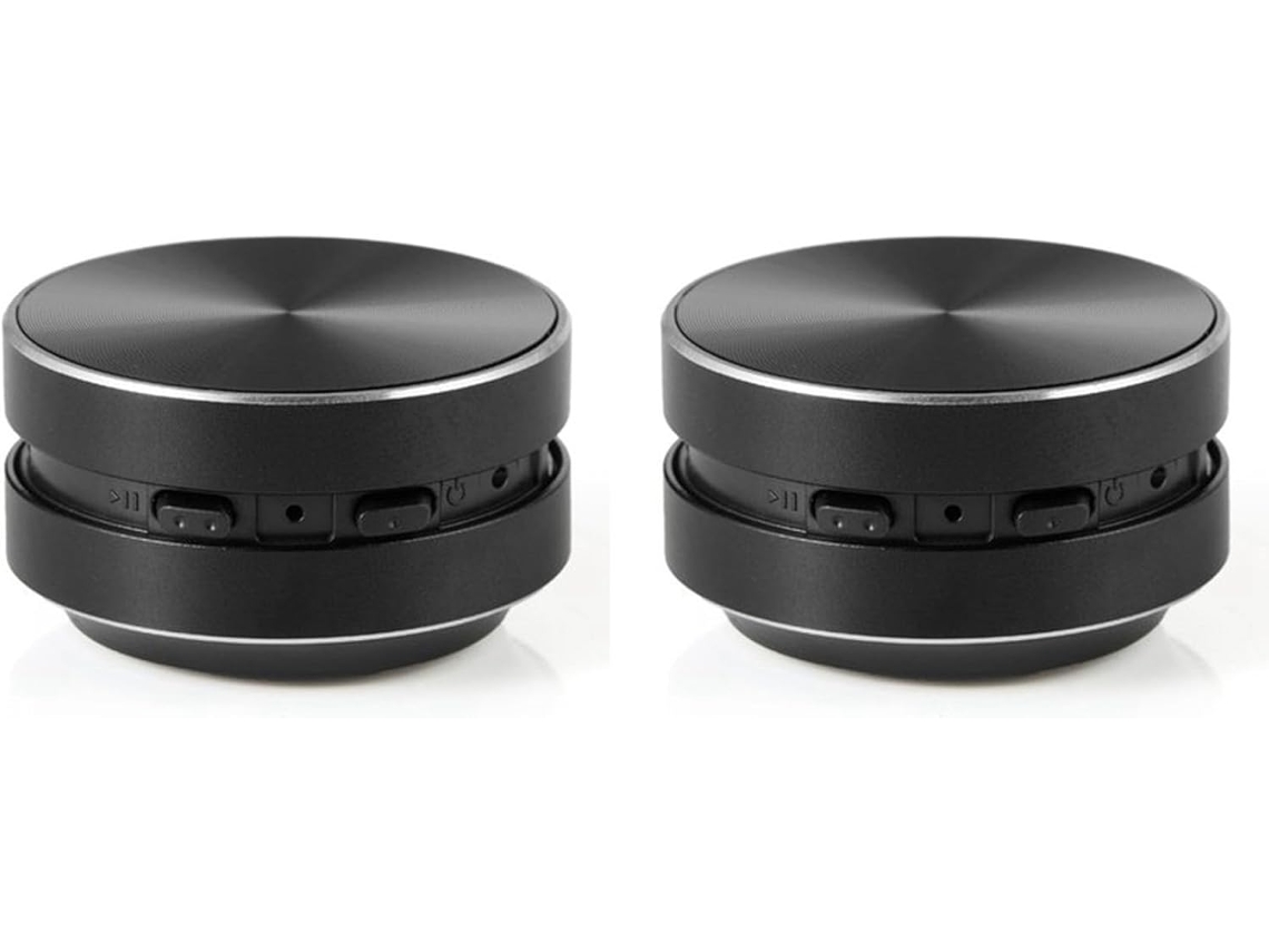 2 Altavoces Portátiles Compatibles Con Conducción Ósea, Sonido Estéreo, Bluetooth (negro)