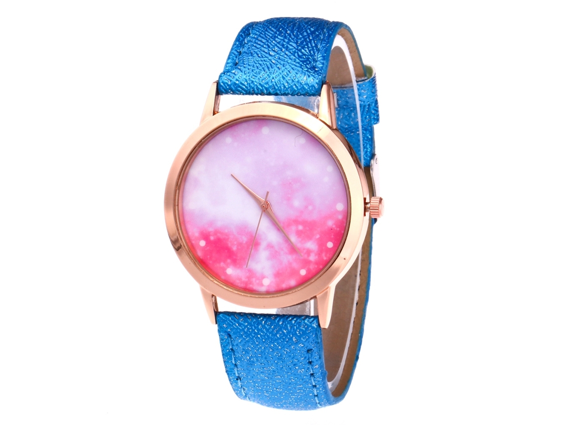 Elegante Reloj De Pulsera De Cuarzo Para Hombre, Estilo Casual Y Moderno (azul Real).