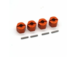Greyzd Racing Dbx-10 1/10 Remote Control Vehicle Metal Fitting 12mm Hexagonal Connector Rc Car Parts