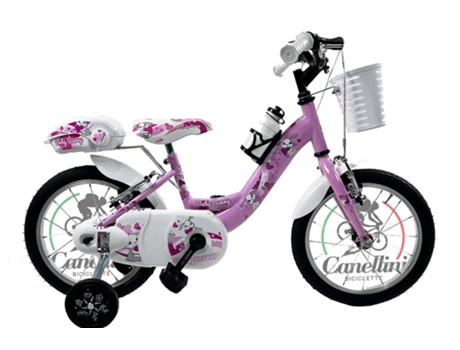 Bicicleta niño CANELLINI Venere 14 BABY BUNNY (rosa)