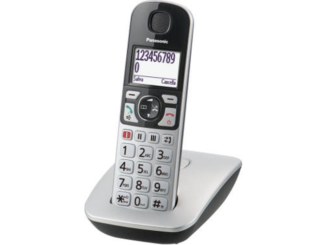 Teléfono fijo Sin Cable PANASONIC KX-TGE510JTS
