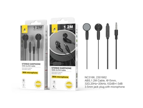 Auriculares Con Cable ONEPLUS Nc3166 (Negro)