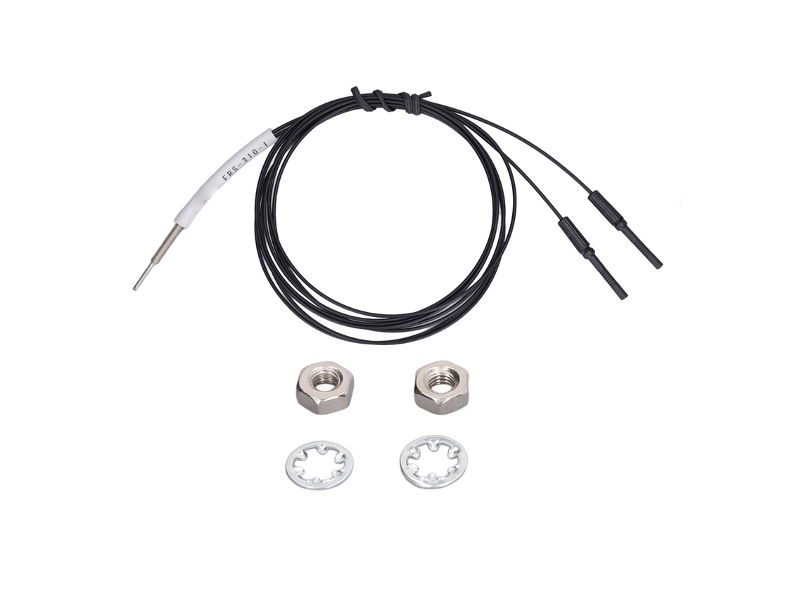 Sensor De Fibra Óptica Con Sonda De Reflexión Difusa Digital Y Cable De Componentes Electrónicos