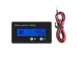 Indicador De Capacidad De Batería Gy-6gs Pcb Htn Resistente Al Agua Con Pantalla Lcd, 12-84v, Azul