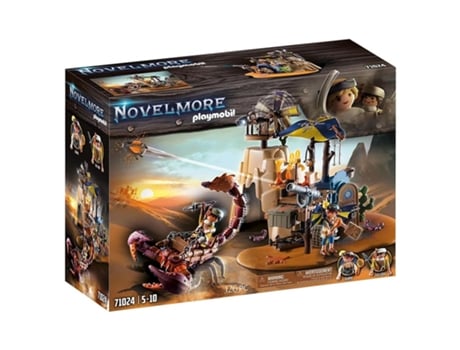 PLAYMOBIL Novelmore Sal'ahari base Escorpión 71024 (Edad Mínima Recomendada: 5 años - 126 Piezas)