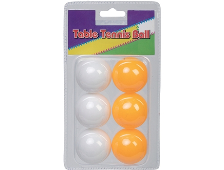Juego de 6 pelotas de tenis de mesa OUT2PLAY O2P