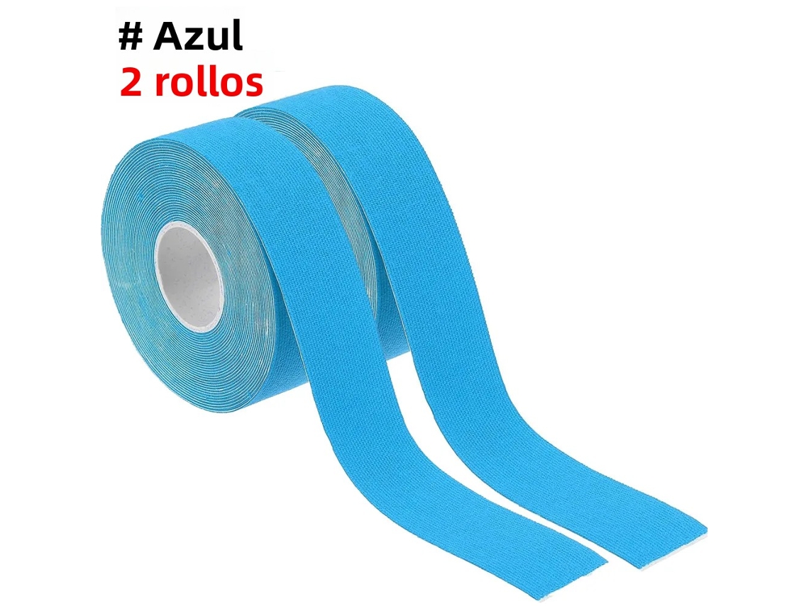 Rollos de cinta adhesiva azul para lifting facial (2 rollos)