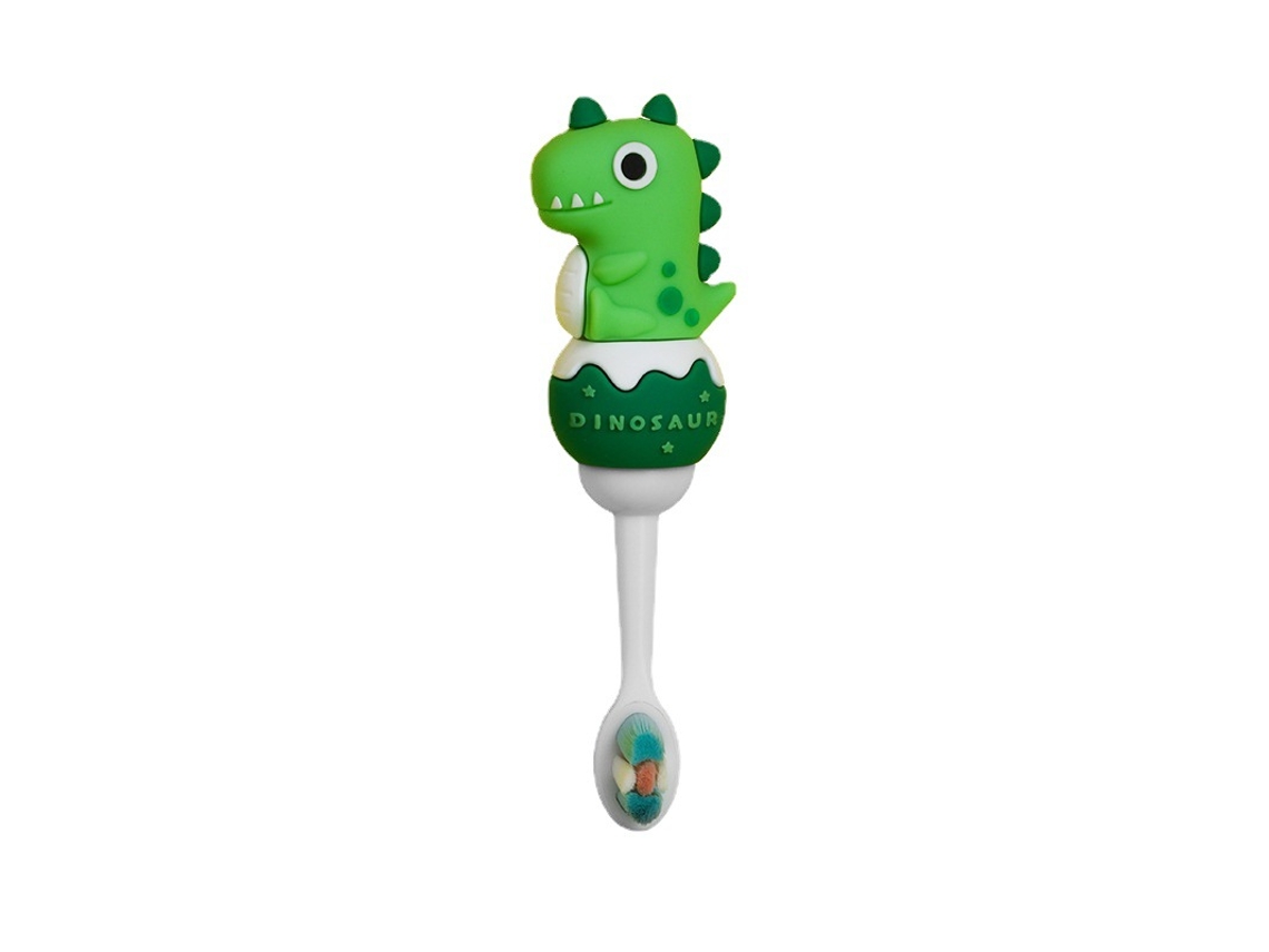 Cepillos De Dientes Para Bebés, Cepillos De Dientes De Entrenamiento Para Niños, Verde*