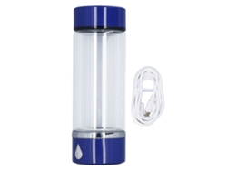 Botella de agua de hidrógeno de 420 ml, generador rápido, 3 minutos, para el hogar y viajes, sin marca.