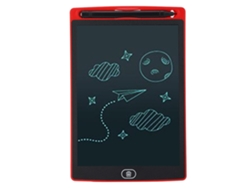 Tableta de escritura LCD de 8,5 pulgadas, tablero de dibujo electrónico, bloc de escritura, bloc de dibujo (rojo)