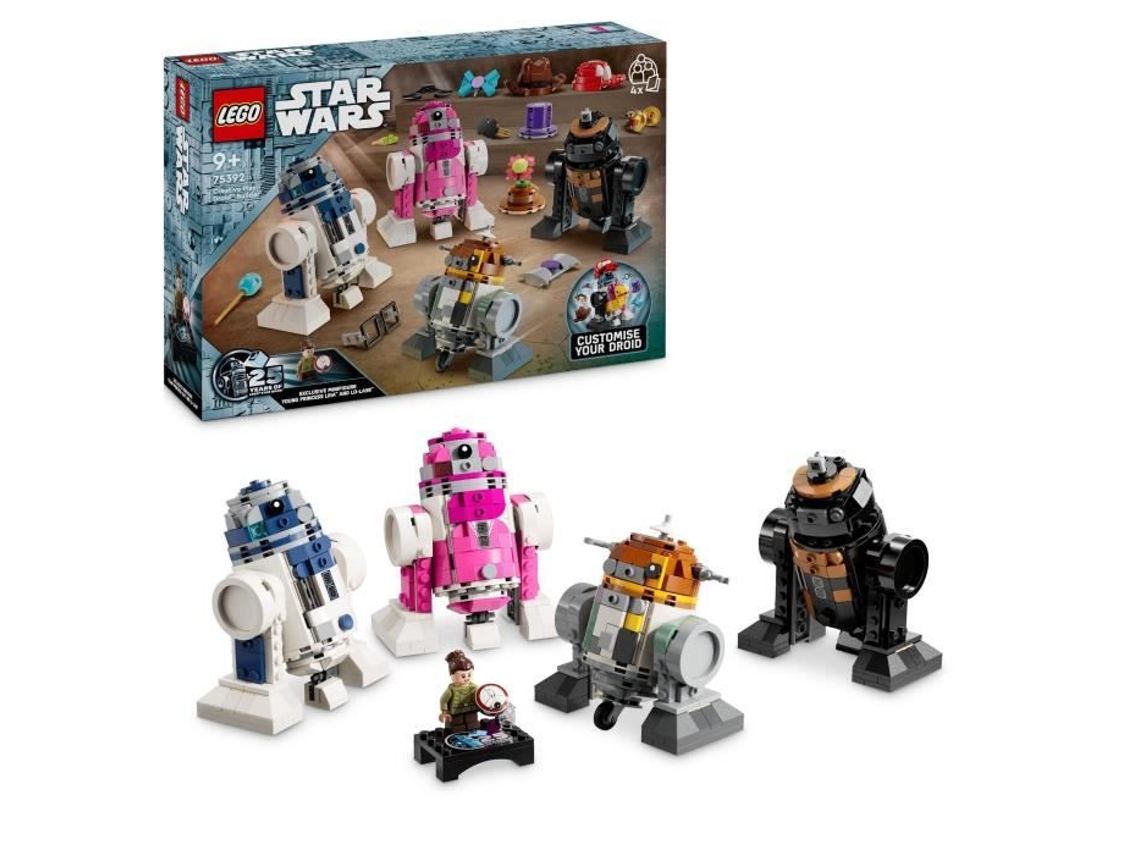 Lego® Star Wars 75392 A Fábrica Criativa de Droides Construa o Seu Próprio R2-D2