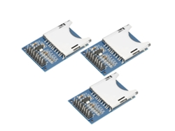 3pcs Módulo Tarjeta Sd Ranura Lector Socket Para Lectura Y Escritura Arm Mcu