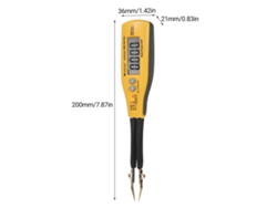 Probador Smd Hp-4070c Con Pinzas Inteligentes Para Resistencias, Condensadores, Diodos Y Multímetro De Continuidad.