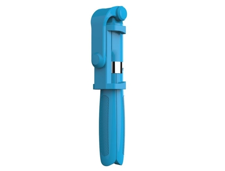 Trípode SLOWMOOSE 3 em 1 Bluetooth para Xiaomi / Redmi Note / Huawei / Iphone 11 / Xr / 7/8 Plus Samsung Azul