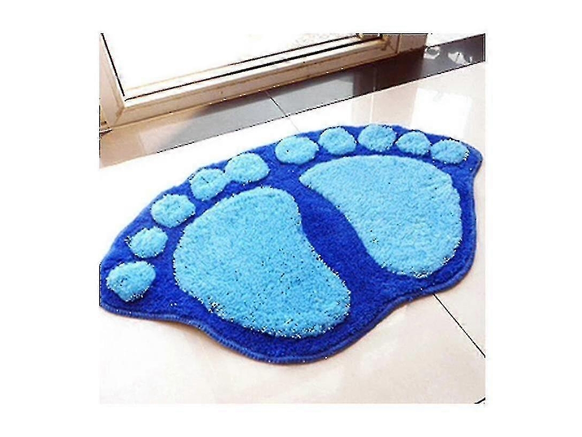 Omni-tapete De Entrada Baño Cute Flocking Absorbente Antideslizante Color Caqui