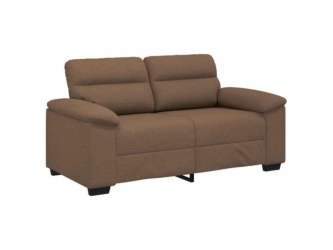 Maison Exclusive - Sofá De 2 Plazas Marrón, 160x81x84 Cm, Tela