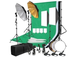 Kit de iluminación para fotografía, paraguas difusores de luz suave, soporte para fondo, kit de estudio fotográfico 36