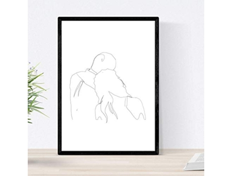 Poster NACNIC Dibujos y Bocetos a Una Linea (A3)