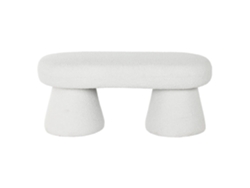 Descalzadora Poliester Bucle Blanco 100x42x46cm