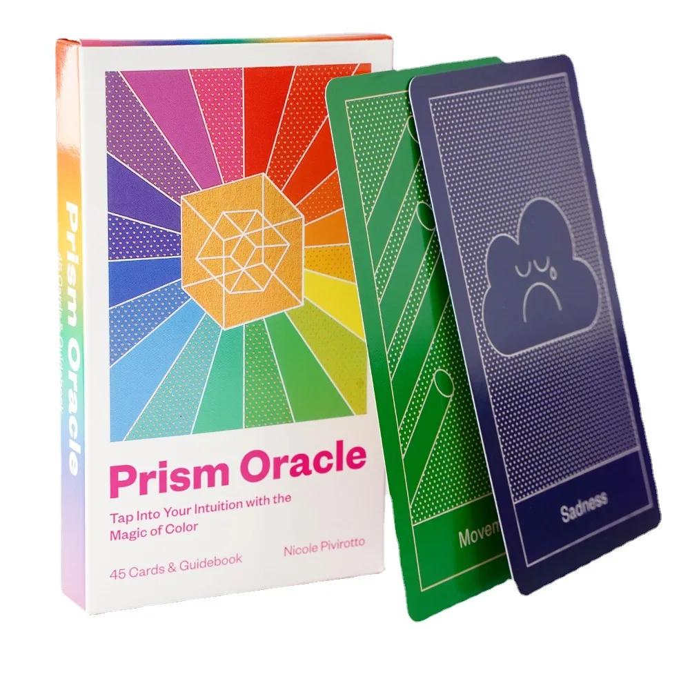 Nuevas Cartas Oráculo Prisma, Adivinación, Juego De Cartas Para Reuniones Familiares, Cartas Del Tarot