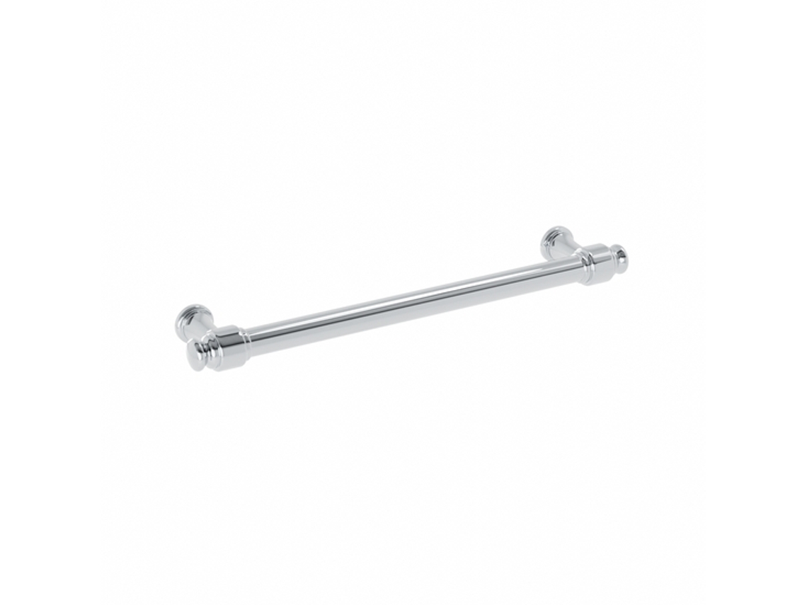 Tirador para muebles de Zamac, distancia entre centros de 160 mm, acabado cromado pulido, juego de 25 unidades, HARDWAREXCHANGE