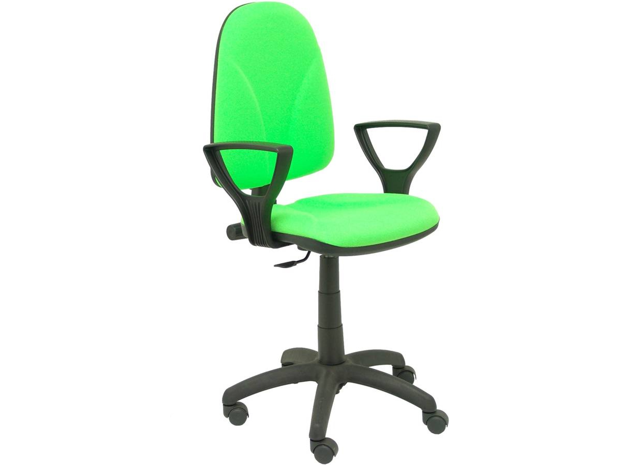 Silla de Escritorio Operativa PIQUERAS Y CRESPO Algarra Verde Pistacho (Brazos fijos - Tejido)
