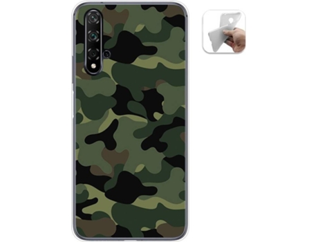 Carcasa Huawei Nova 5T / Honor 20 TUMUNDOSMARTPHONE Camuflaje Multicolor