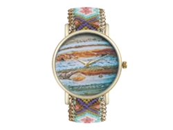 Reloj De Pulsera Unisex Con Correa De Cordón De Tela, Estilo Moderno, Cuarzo N.° 7