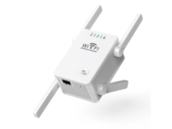 Extensor de señal WiFi para el hogar, amplificador de señal WiFi mejorado con 4 antenas Yizhood