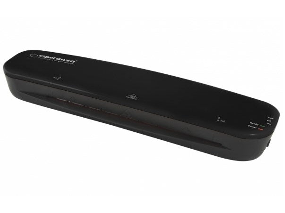 Laminadora Efl002 Laminadora en frío/caliente 250 mm/min Negra ESPERANZA