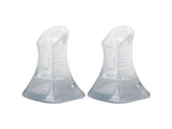 Protectores De Tacón Para Tacones Altos, Aptos Para Césped, 6-8 Mm - Par Transparente