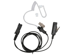 Auriculares Con Tubo Acústico Para Radios Bidireccionales Tipo Walkie-talkie Con Clip De Acero Inoxidable Para Uso Militar, Policial Y De Seguridad.