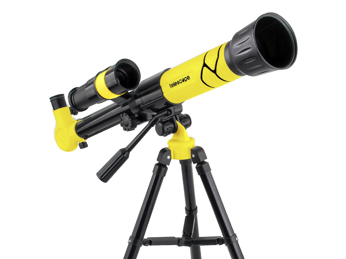 Telescopio Eifson Para Adultos, Telescopio Refractor Para Principiantes, 20x ~ 40x (amarillo)
