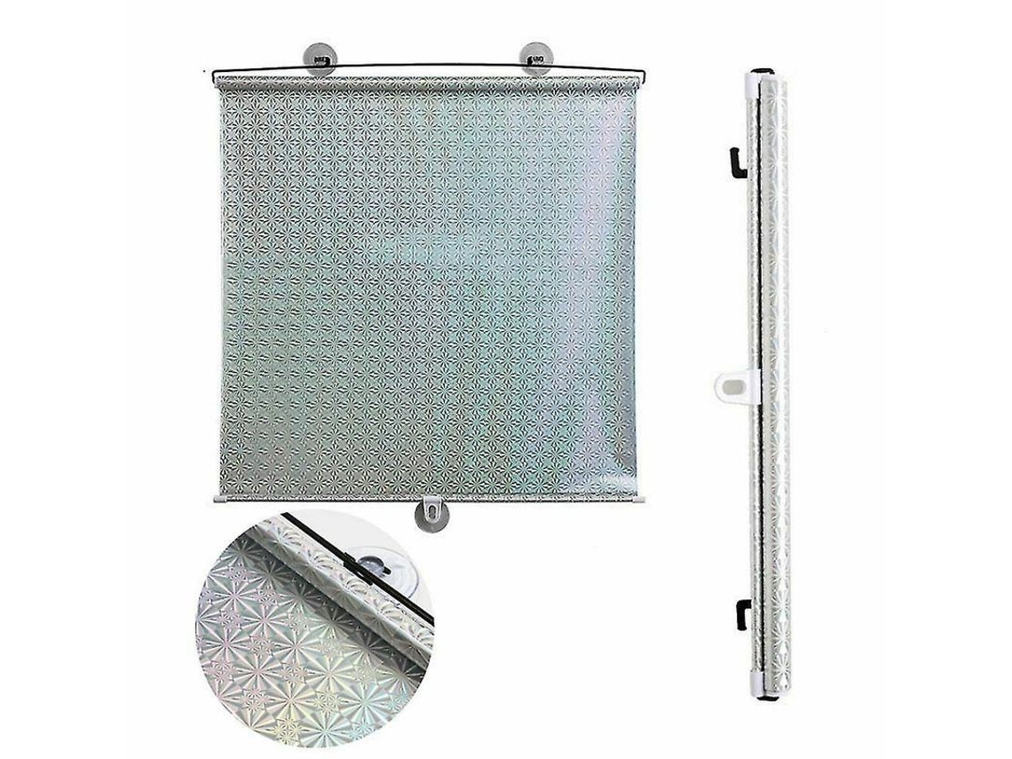 2026-2pcs Cortinas De Enrollable Con Ventosas Para Bloquear Luz Uv Y Calor Para Coche Y Hogar