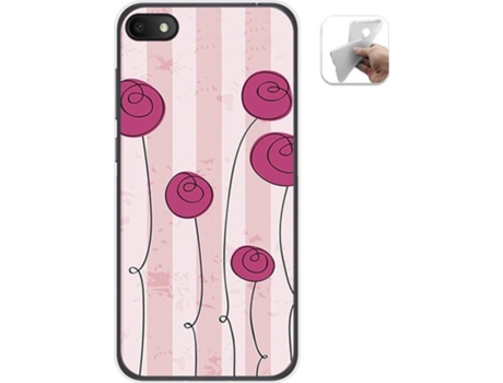 Carcasa Alcatel 1V 2019 TUMUNDOSMARTPHONE Flores Vintage Multicolor