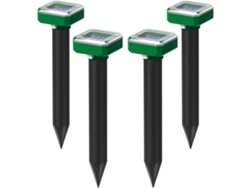 Actuador Ultrasónico Para Topos Con Energía Solar, Resistente Al Agua, Paquete De 4, Multifunción, Viaje, Hogar, Camping