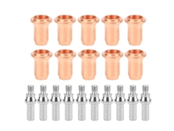Kit De 10 Electrodos 52582 Y 10 Puntas De Boquilla 51312 Para Antorcha De Plasma Pt60