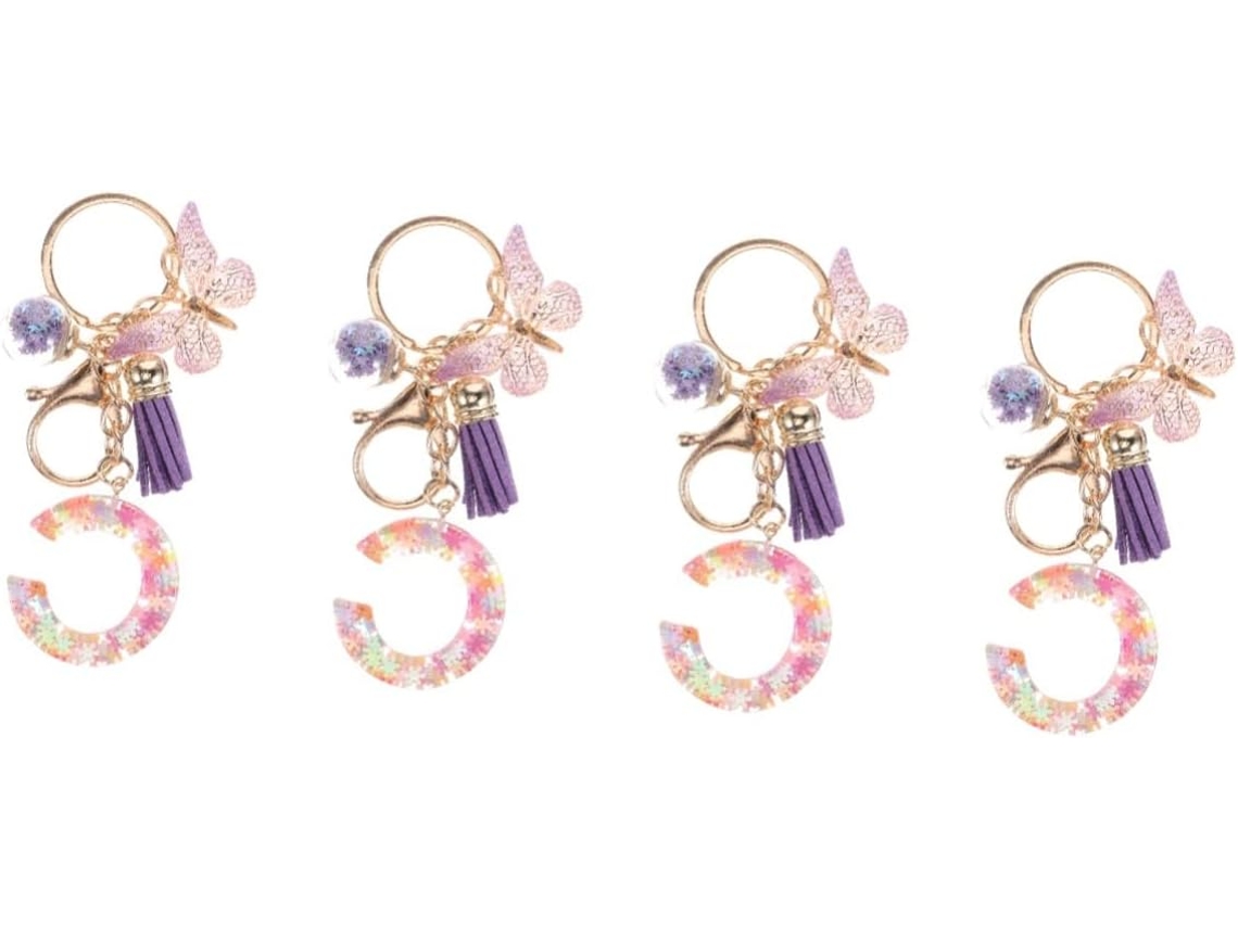Llaveros Personalizados Con Letras, Llaveros Femeninos, Llaveros Para Mujer Para Llaves De Coche