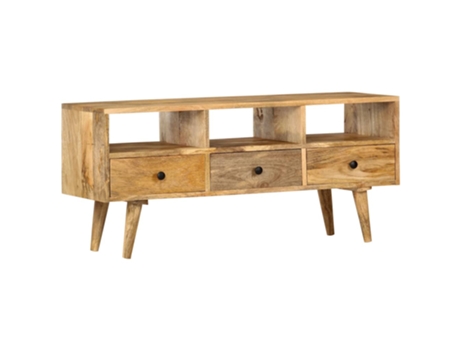 Mueble para TV VIDAXL Marrón Madera (110x36x50 cm)