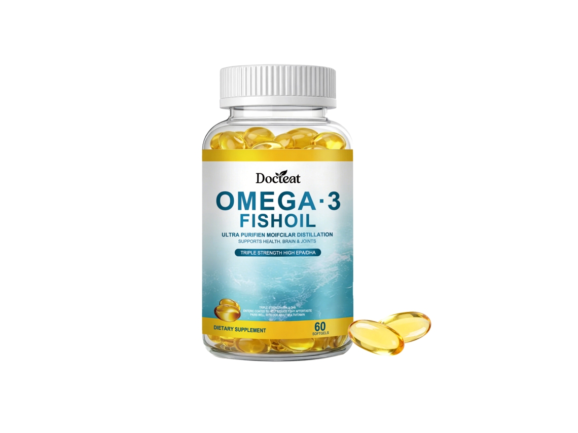 Cápsulas Omega Health Support para apoyo oral diario